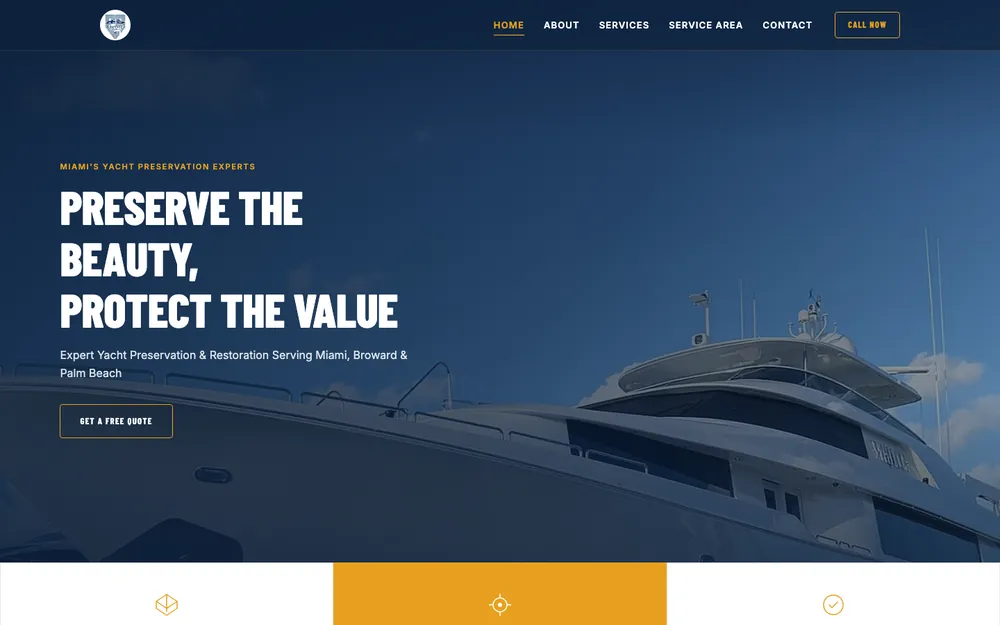 Correct Reflect website, designed and built by ThatsKrispy